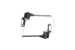 2 arms with engine and Connecting cables (L/R) for Carrera RC Nintendo Mario-Copter (503007)