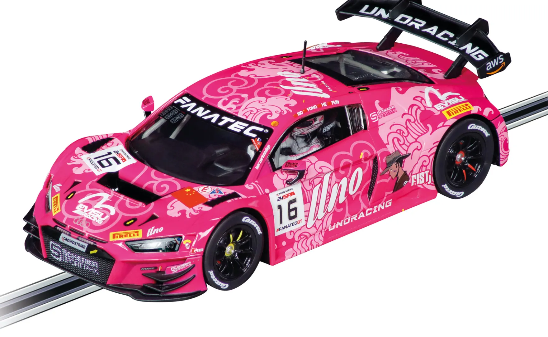 Audi R8 LMS GT3 evo II "Uno Racing Team, No.16"