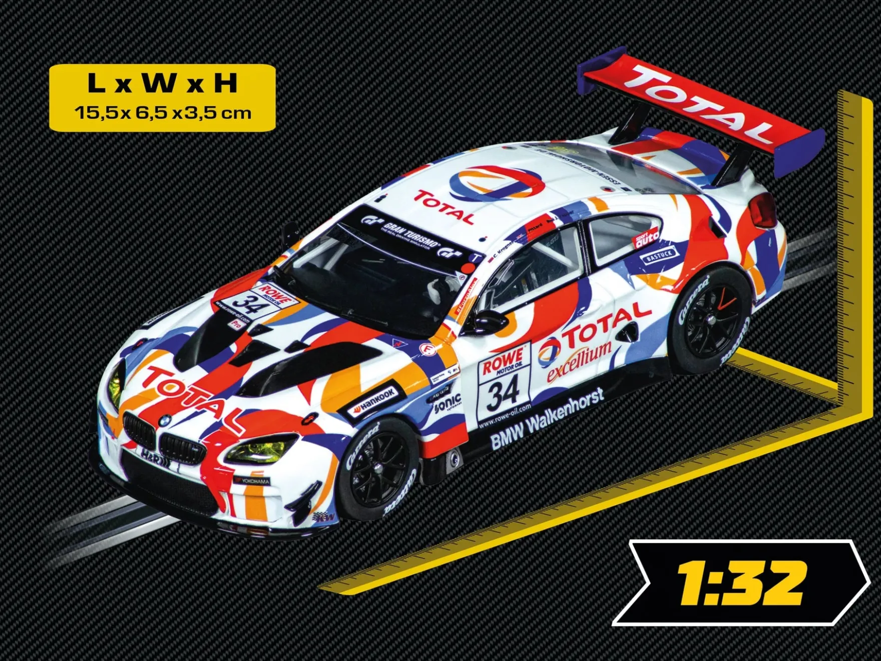 BMW M6 GT3 "Walkenhorst Motorsport, No.34"