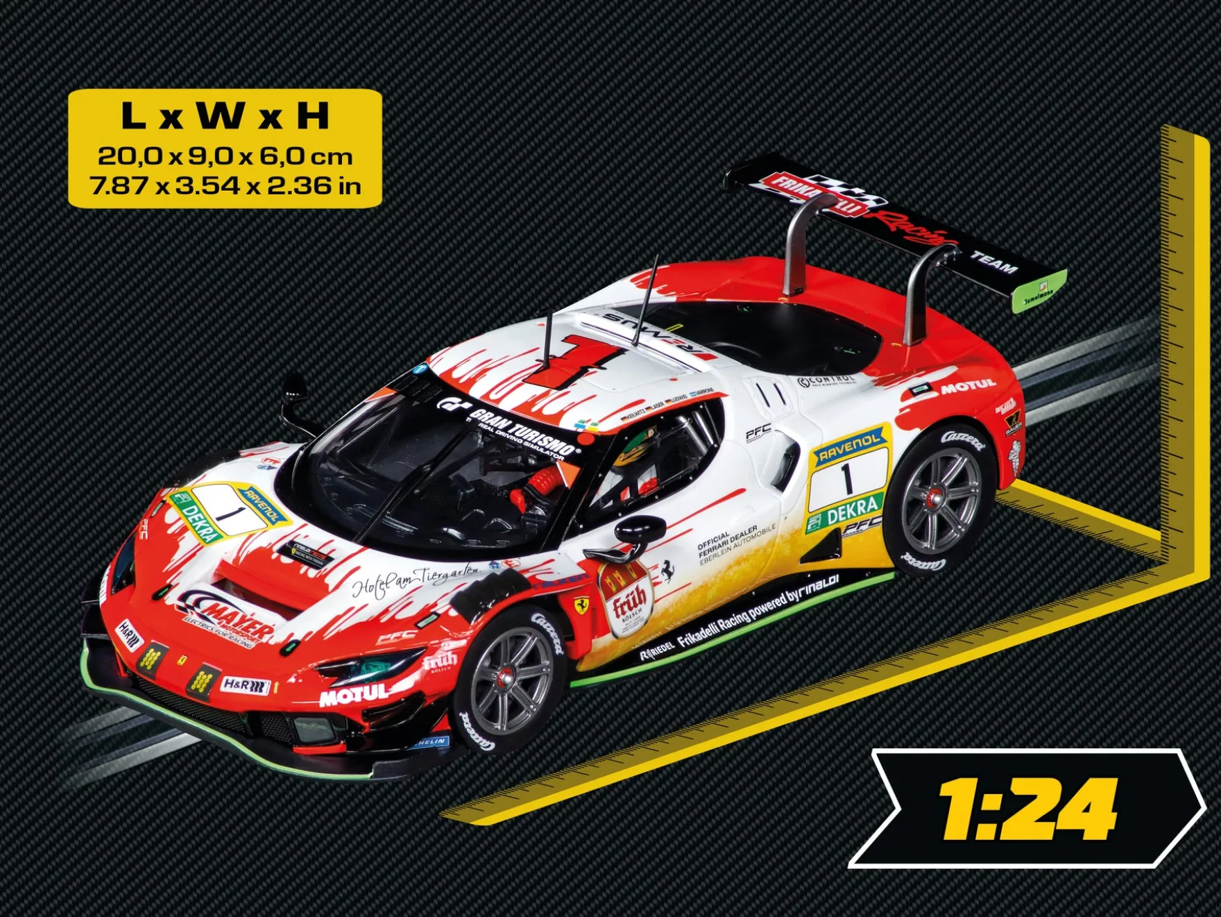Ferrari 296 GT3 «Frikadelli Racing, No.1» 24H Nürburgring