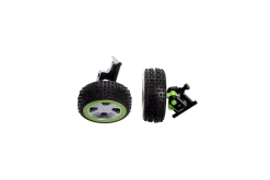 2 Front wheels for Green Cobra 3 (370201024)