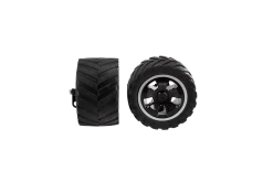 2 front wheels with rims for Black Enforcer (180109), Black Enforcer 2 (370180113, 370180109)