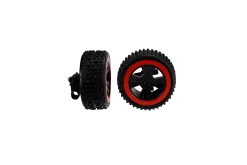 2 front wheels with rims for Slasher (201012), Slasher 2 (370201021)