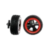 2 front wheels with rims & Wheel suspension for Red Speeder (201018)