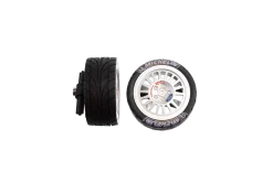 2 front wheels with rims & Wheel suspension for Ford Fiesta WRC (162017)