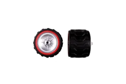 2 front wheels with rims & Wheel suspension for Power Hunter (142020)