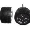 2 front wheels with steering stub Axle front