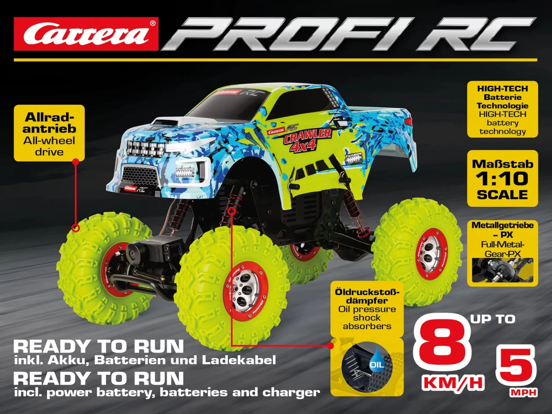 2,4GHz Crawler -PX- Carrera Profi RC