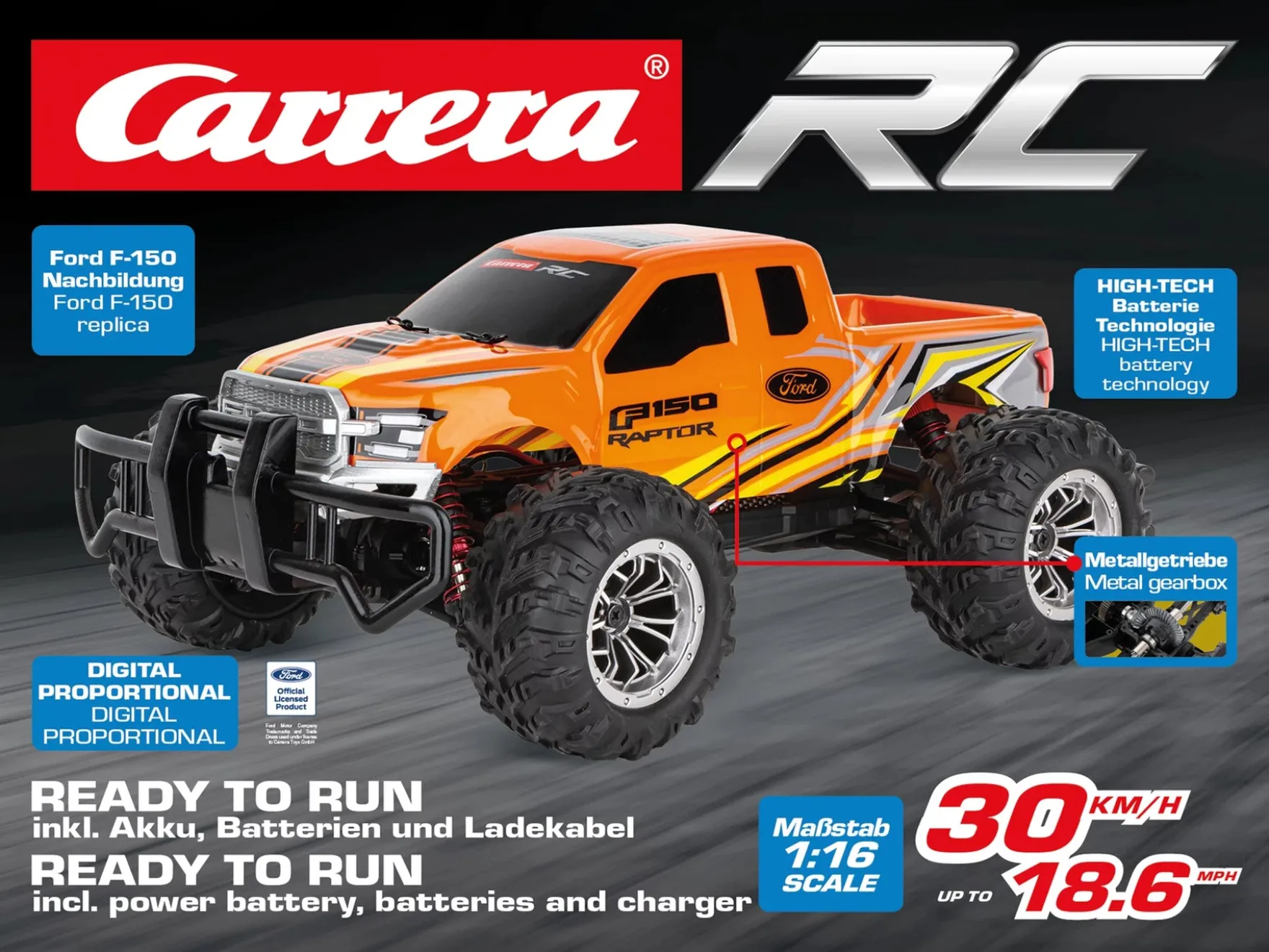 2,4GHz Ford F-150 Raptor D/P