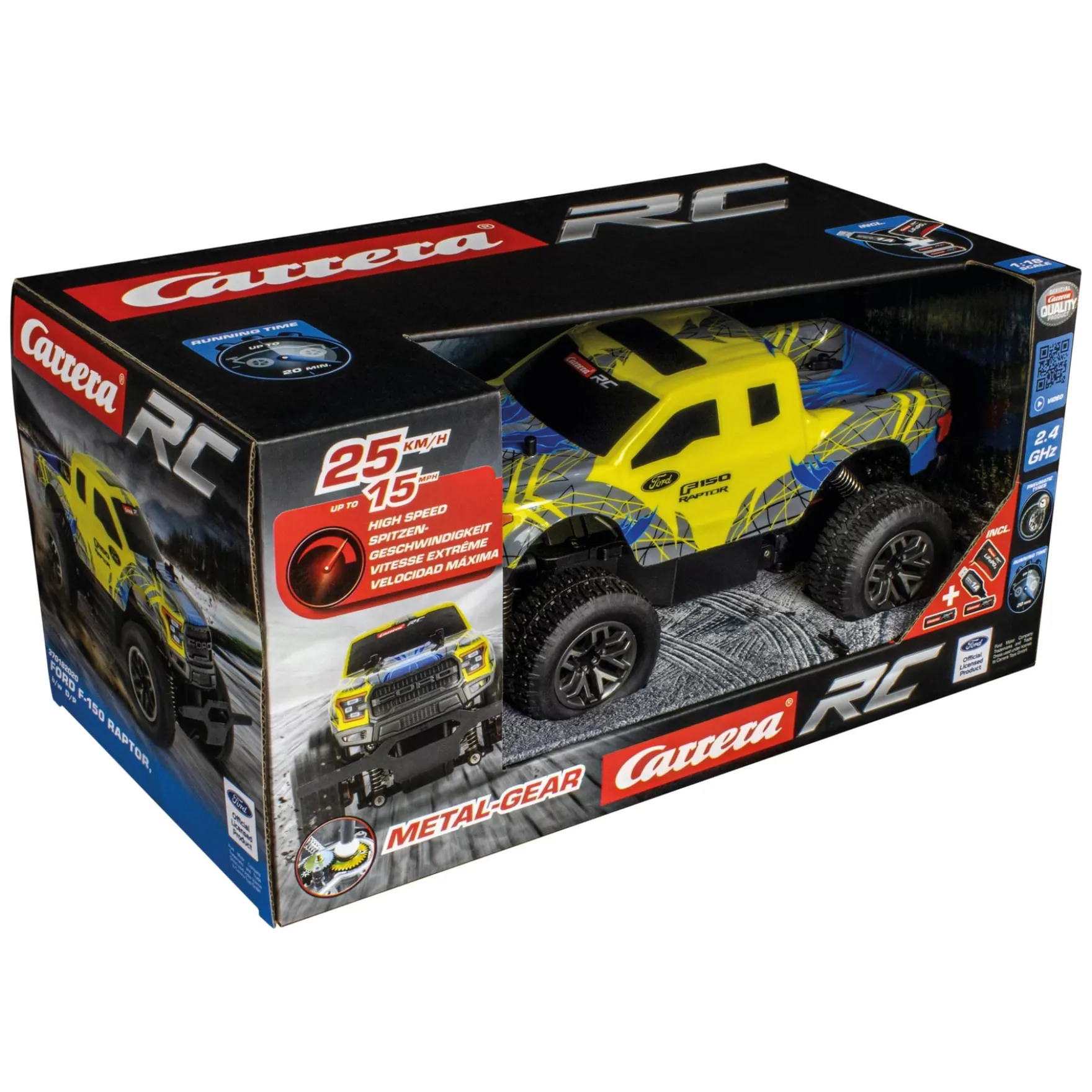 2,4GHz Ford F-150 Raptor, y/b D/P