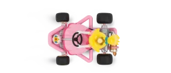 2,4GHz Mario Kart™ Pipe Kart, Peach