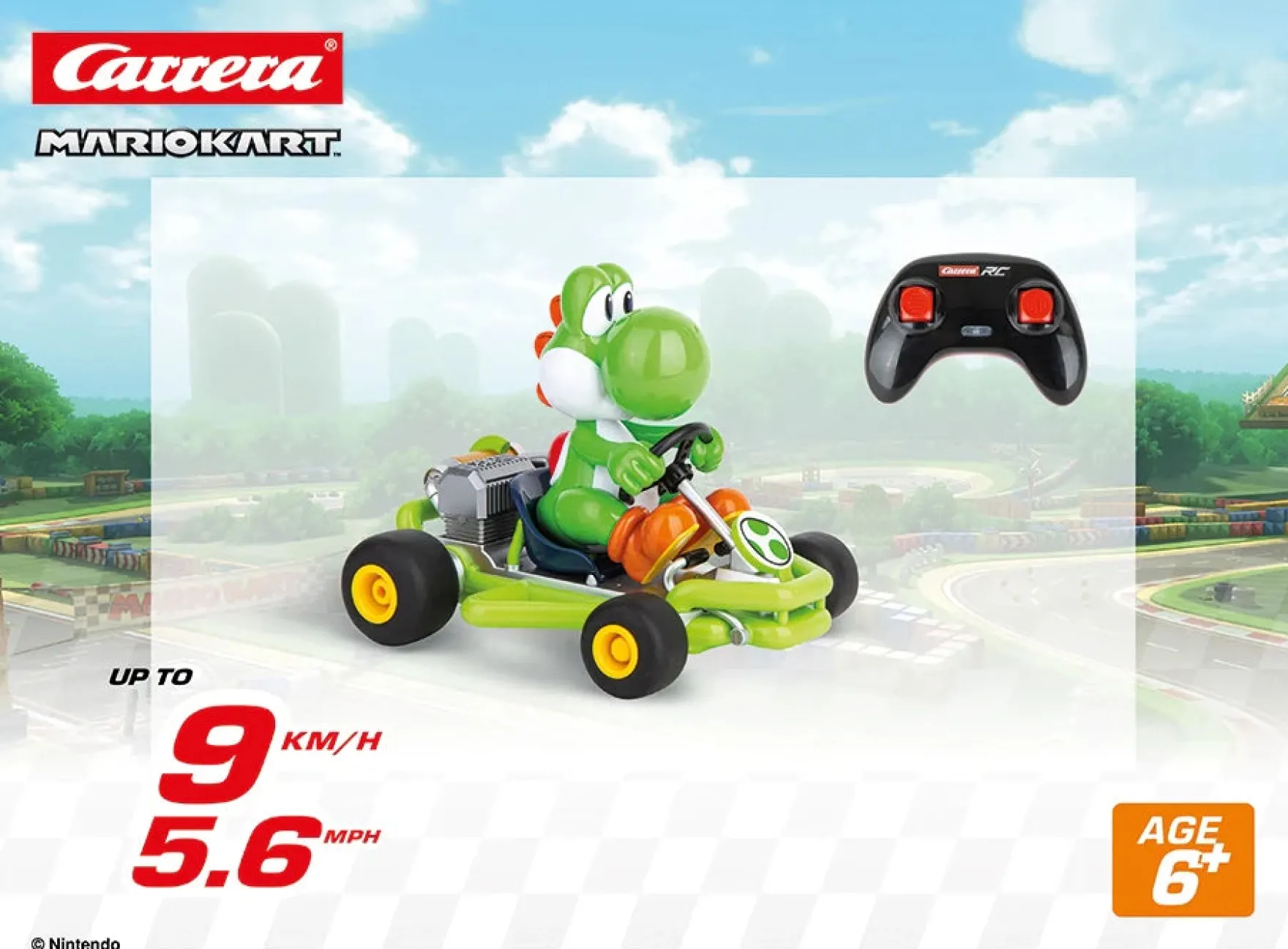 2,4GHz Mario Kart™ Pipe Kart, Yoshi