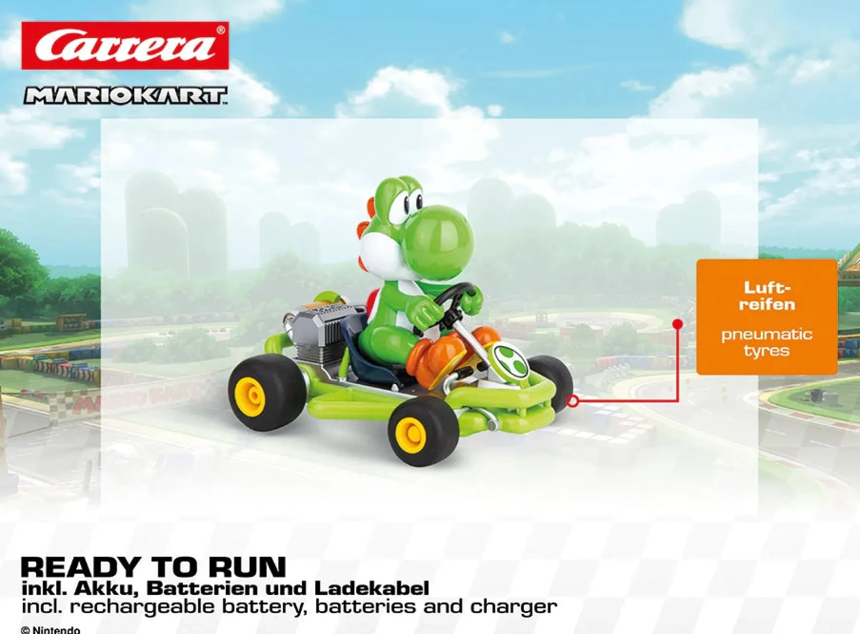 2,4GHz Mario Kart™ Pipe Kart, Yoshi