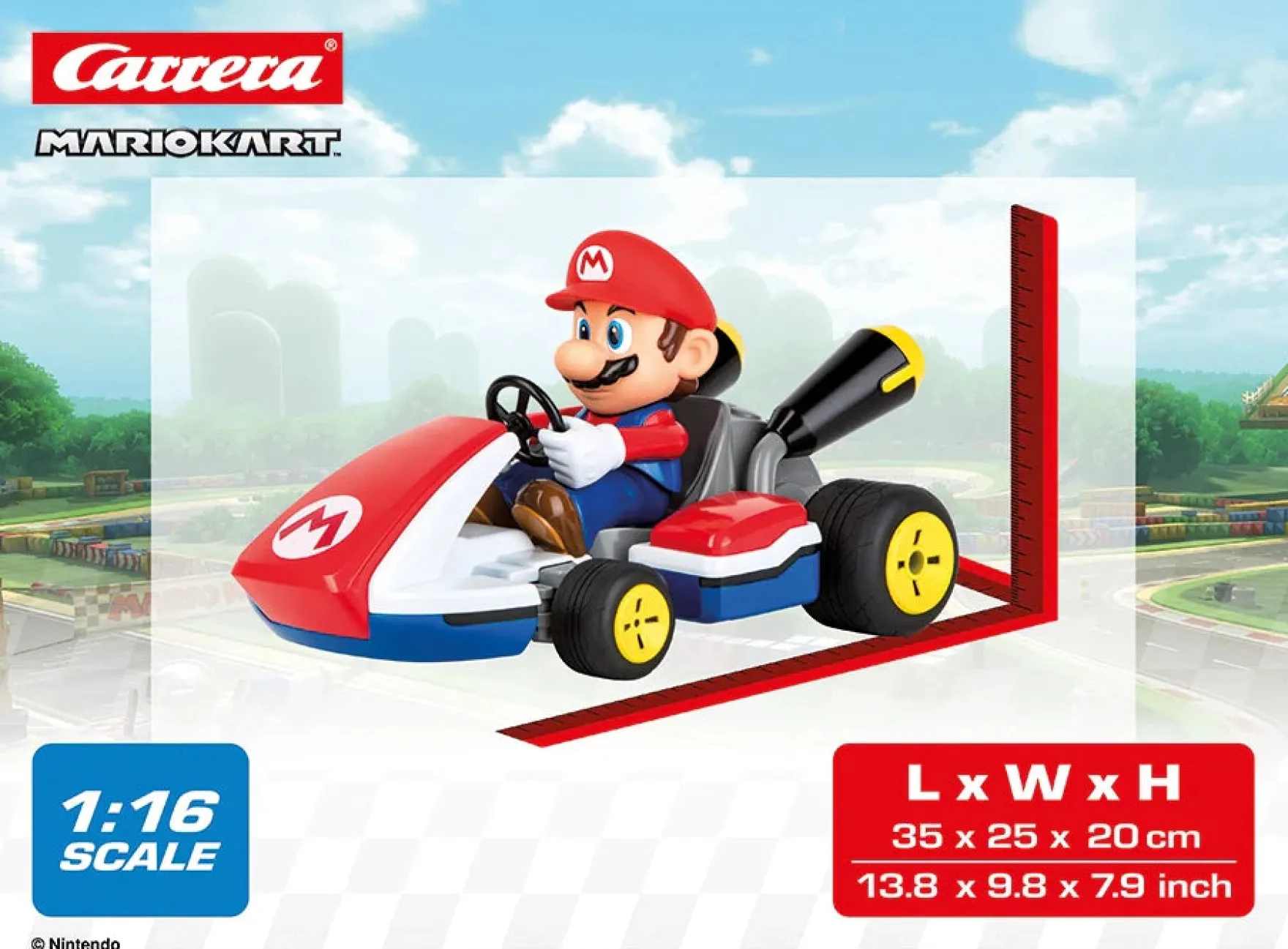2,4GHz Mario Kart(TM), Mario - Race Kart with Sound