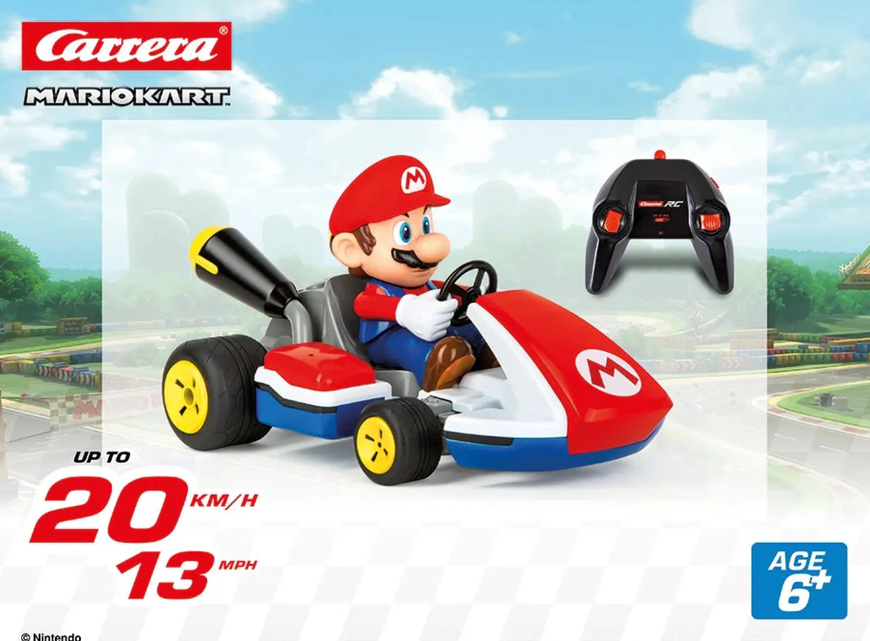 2,4GHz Mario Kart(TM), Mario - Race Kart with Sound