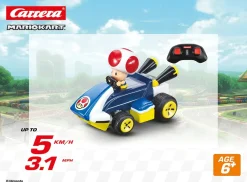 2,4GHz Mario Kart(TM) Mini RC, Toad (Paperbox)