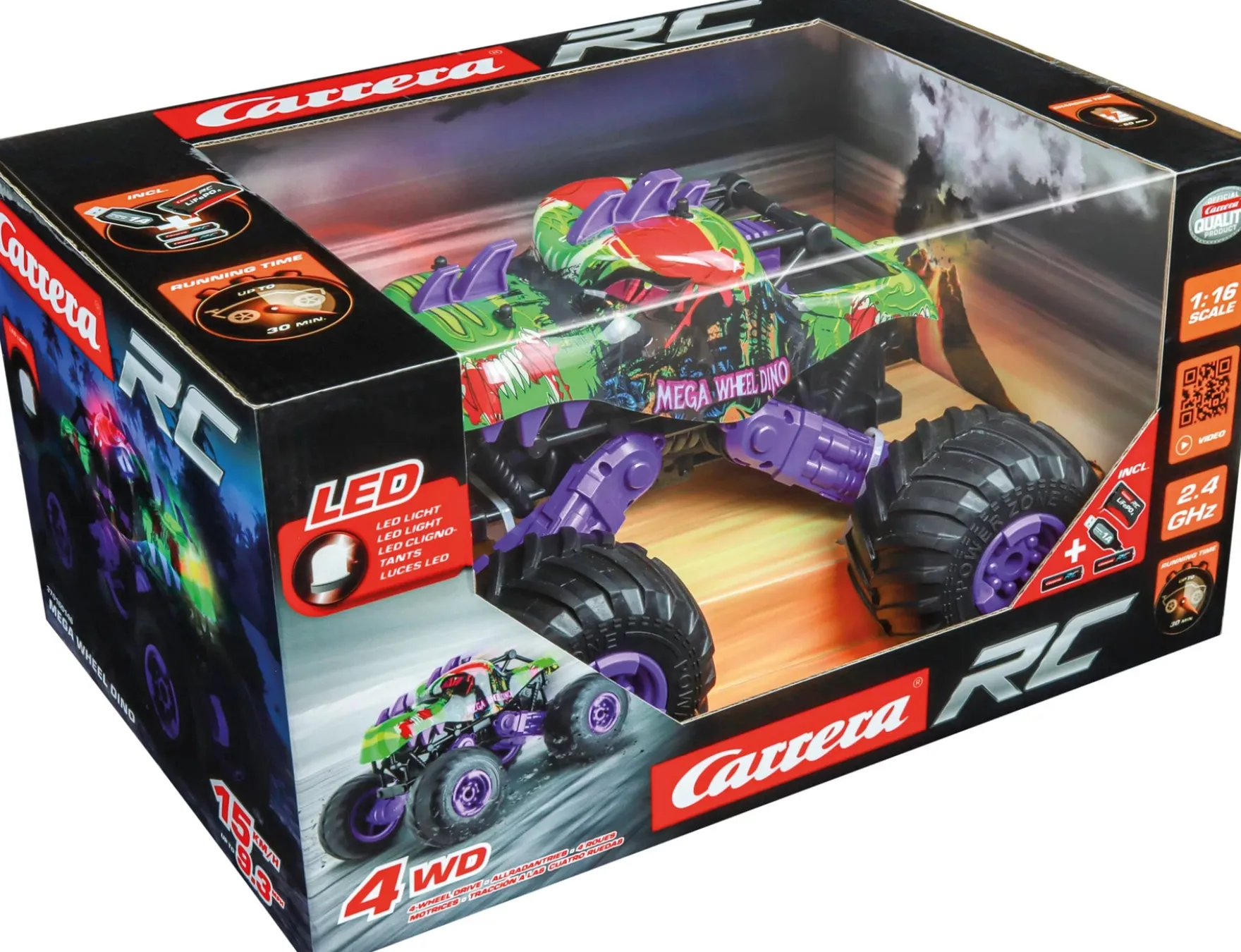 2,4GHz Mega Wheel Dino