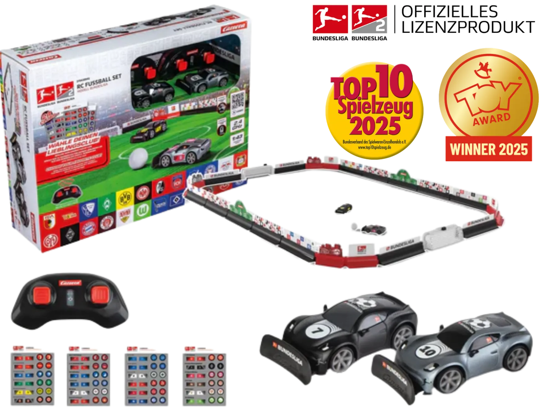 2,4GHz RC Fußball Set Modell Bundesliga