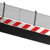 Guard Rail Barriers with Debris Fencing (2m)