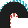 Hairpin Curve 180° L/R