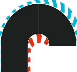 Hairpin Curve 180° L/R
