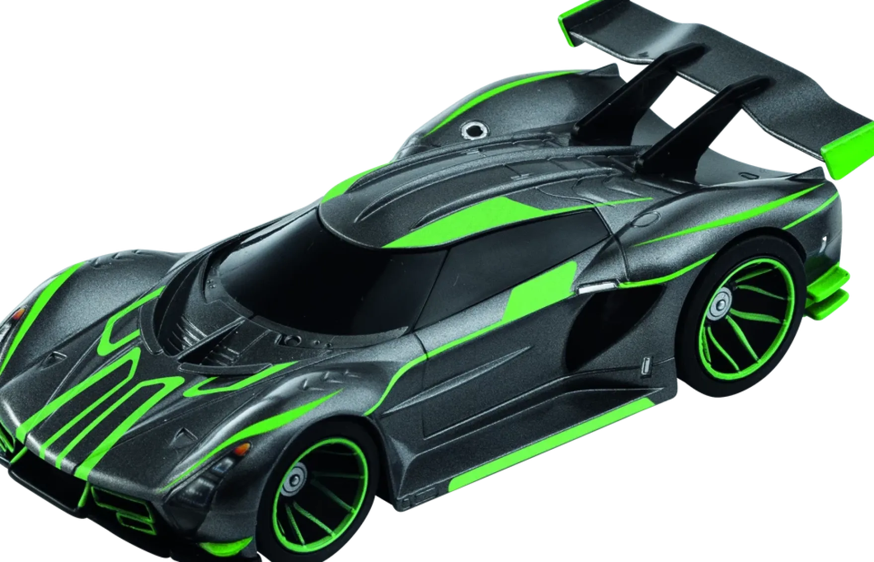 Hypercar anthracite/neon green