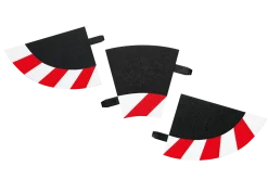 Inside Shoulder for curve 1/30° (6), end piece (2)