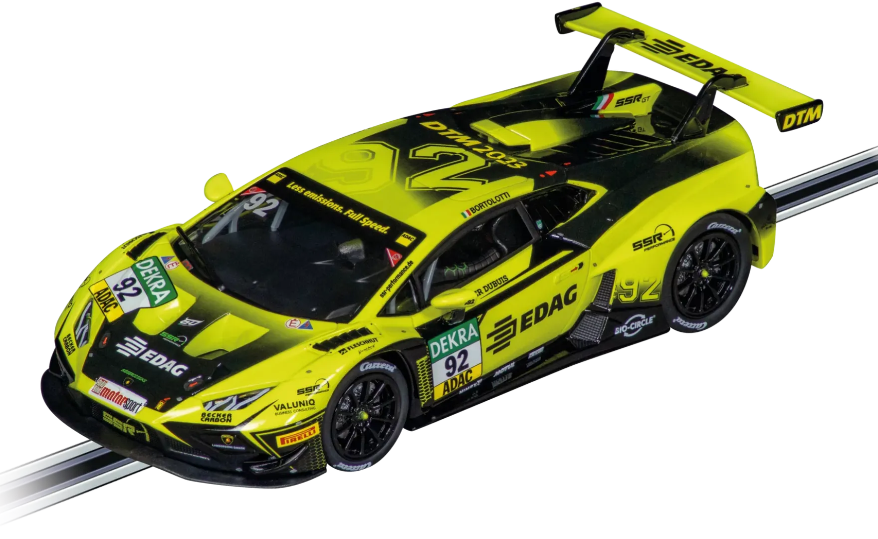 Lamborghini Huracán GT3 Evo2 "SSR Performance, M.Bortolotti, No.92", DTM 2023