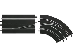 Lane Change Curve right, in to out