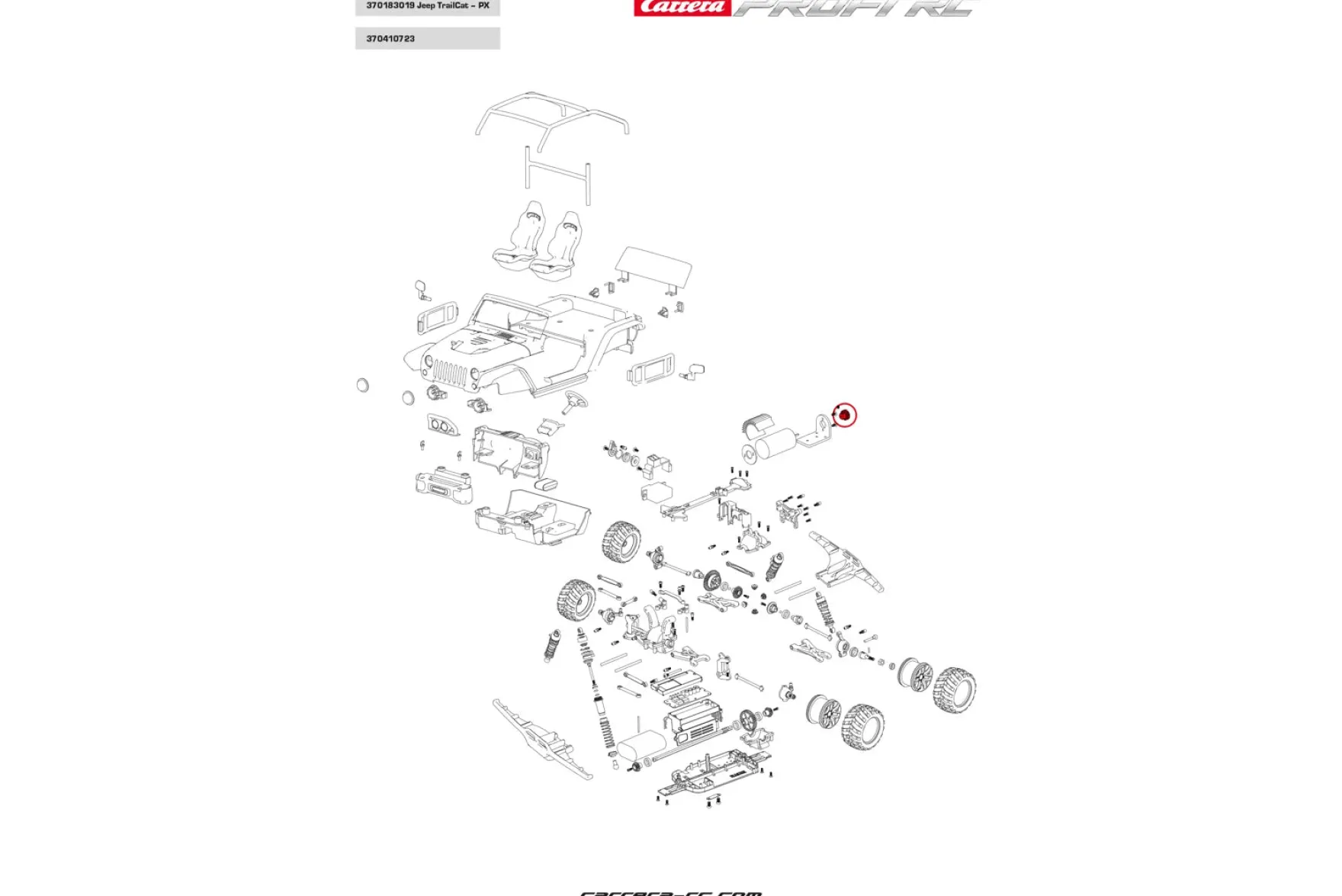 Main gear / pinion - Profi RC