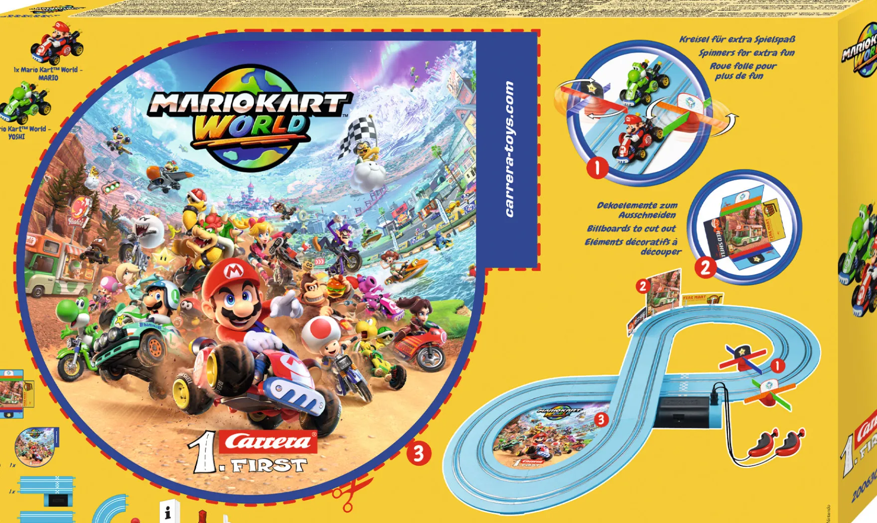 Mario Kart World - Mario vs. Yoshi
