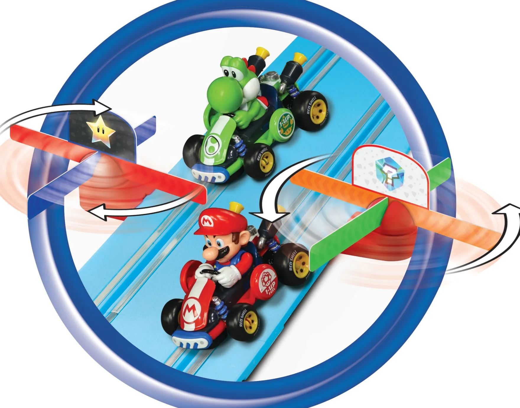 Mario Kart World - Mario vs. Yoshi