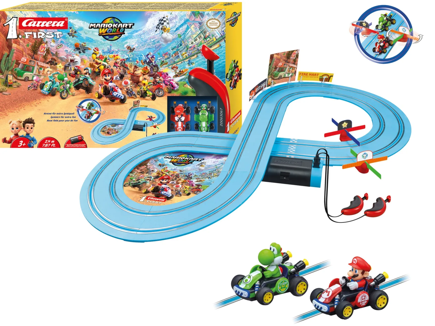 Mario Kart World - Mario vs. Yoshi