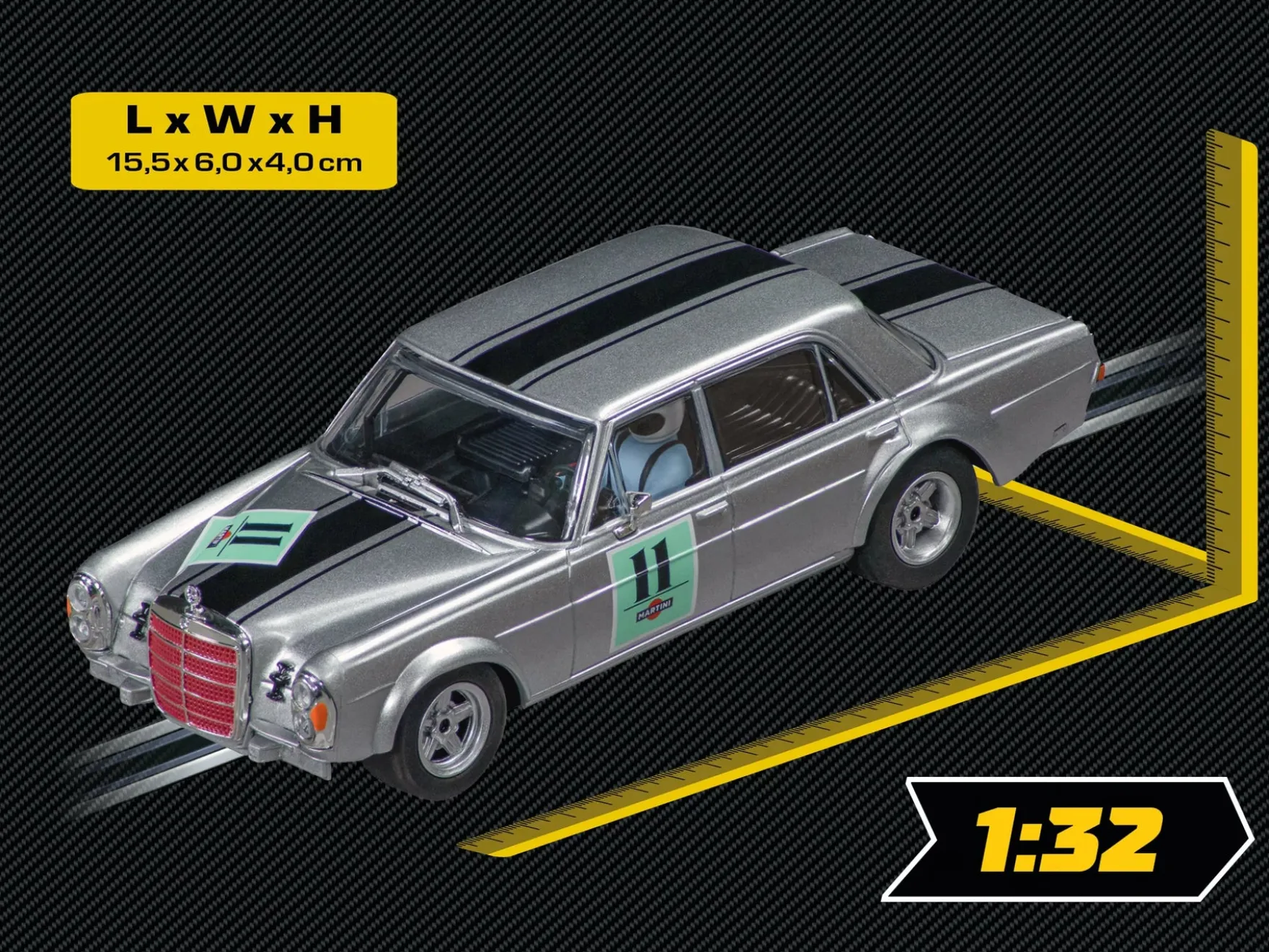 Mercedes-Benz 300 SEL 6.3 AMG "Preis der Nationen 1970, No.11"