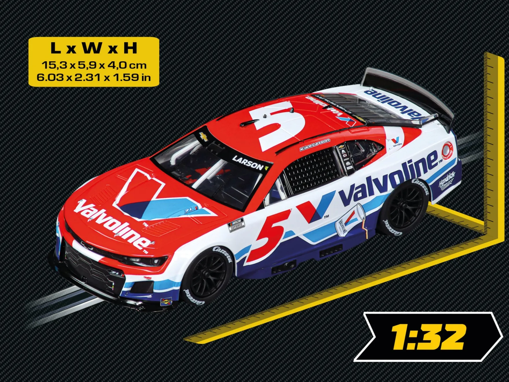 NASCAR Camaro NextGen ZL1 "Hendrick Motorsports, Kyle Larson, No.5" Season 2026