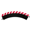 Outside Shoulder for curve 1/60° (3), end piece (2)