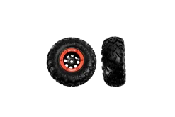 2 pcs. tires with rims