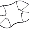 Protective frame Quadrocopter for 503019