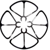 Protective frame Quadrocopter for 503018