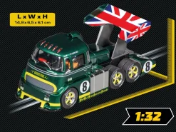 Racetruck Cabover "British Racing Green, No.8"