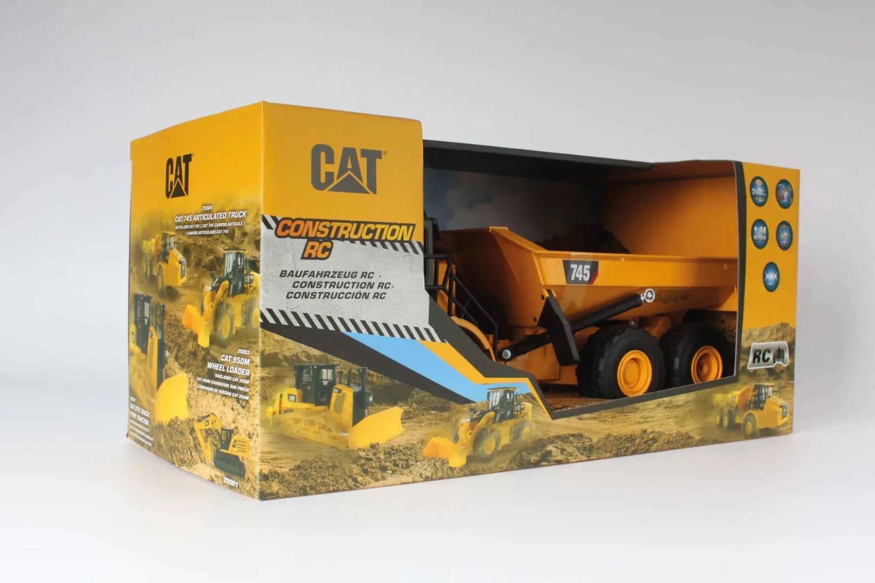 1:24 RC Cat® 745 Articulated Truck