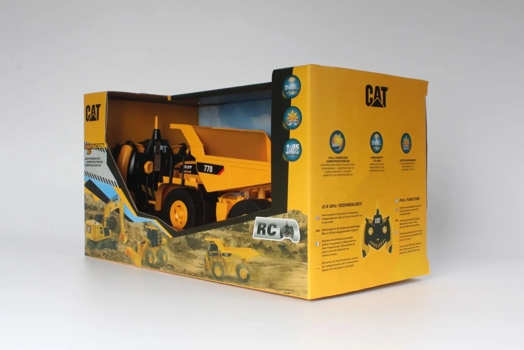 1:35 RC Cat® 770 Mining Truck (B/O)