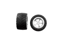 2 rear tyres with wheel rims for Fusion Rider (182015)