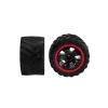 2 rear tyres with wheel rims for Short Breaker (180107)