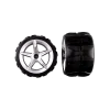 2 rear tyres with wheel rims for 24hr Tow Truck (162076)