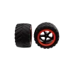 2 rear tyres with wheel rims for Phantom Splash (142014)