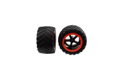 2 rear tyres with wheel rims for Phantom Splash (142014)