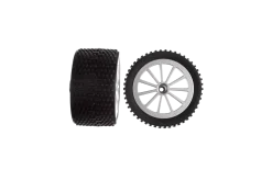 2 rear tyres with wheel rims for 160112 160120 160115
