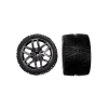 2 rear wheels with rims