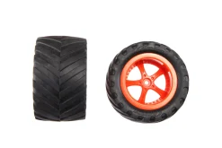 2 rear wheels with rims #181056